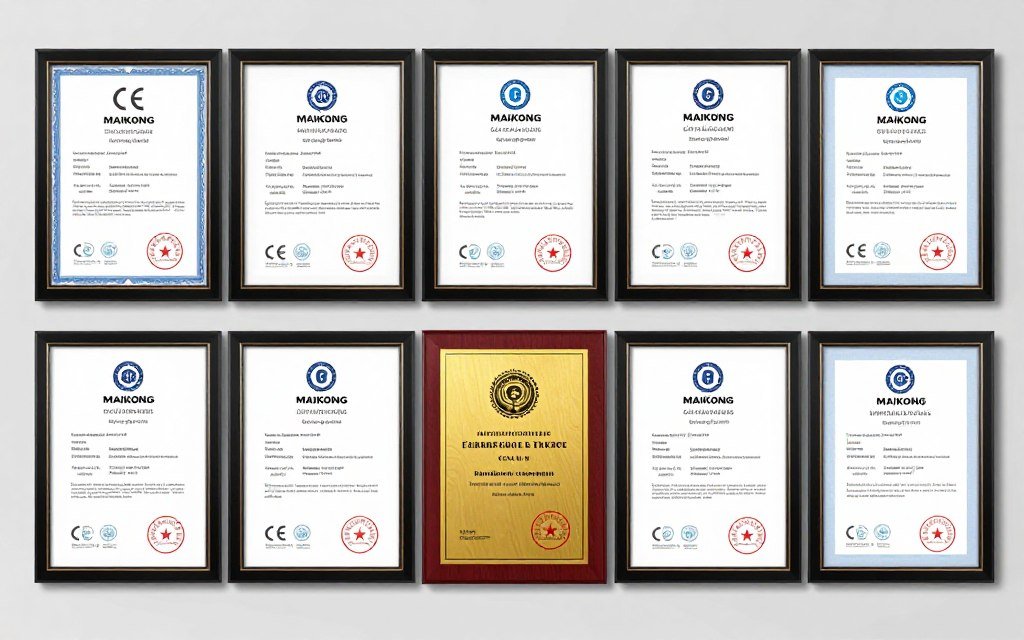 Certificaciones de calidad MAIKONG y premios de la industria