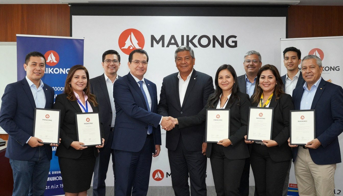 Equipo MAIKONG y distribuidores exitosos en evento de capacitación