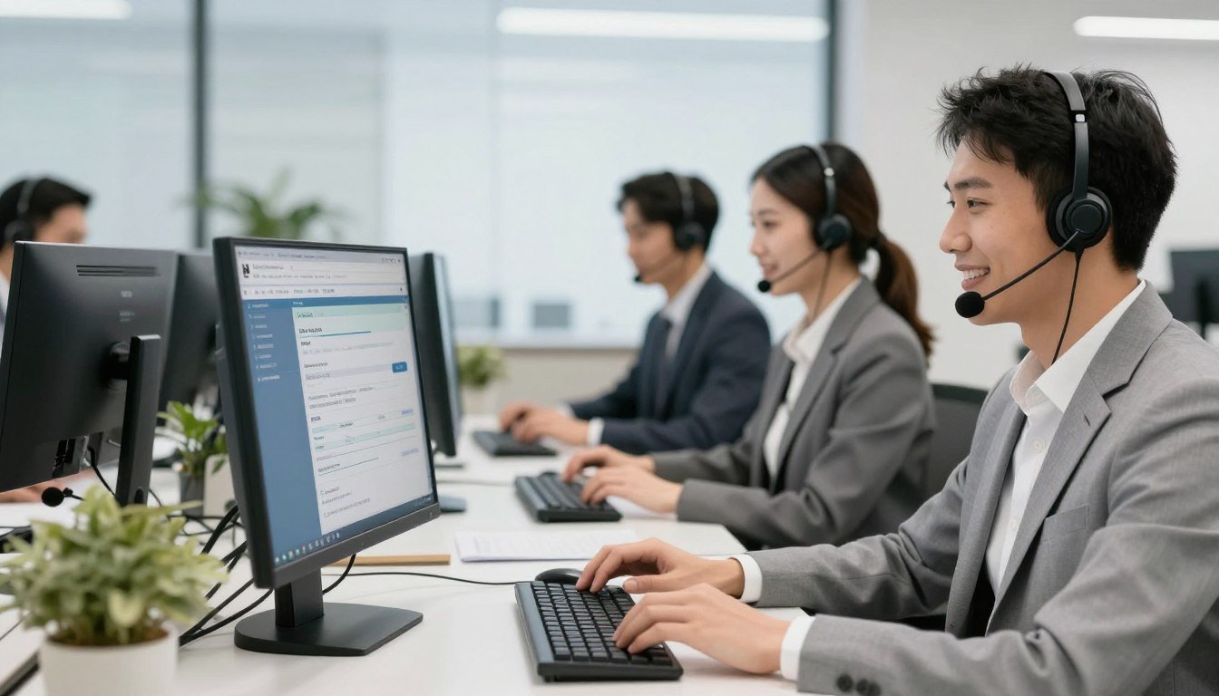 Equipo de soporte MAIKONG listo para atender consultas