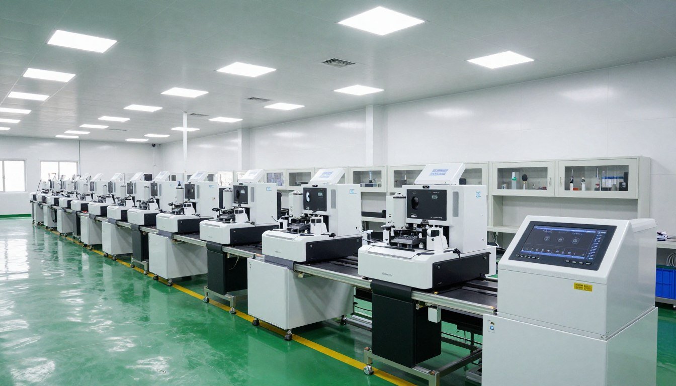 Fábrica MAIKONG con más de 22 años produciendo analizadores cuánticos