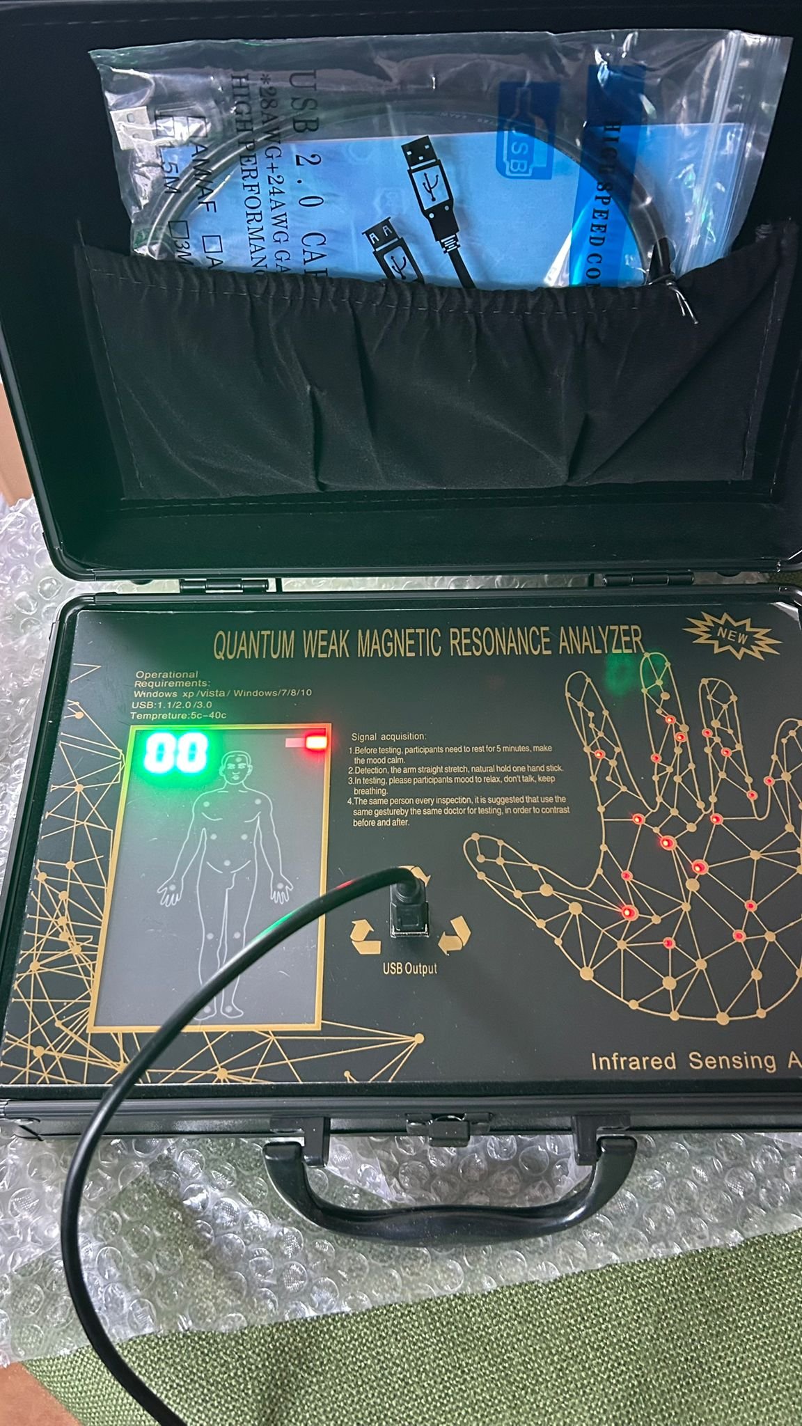 QRMA machine MAIKONG tecnología resonancia magnética cuántica funcionamiento