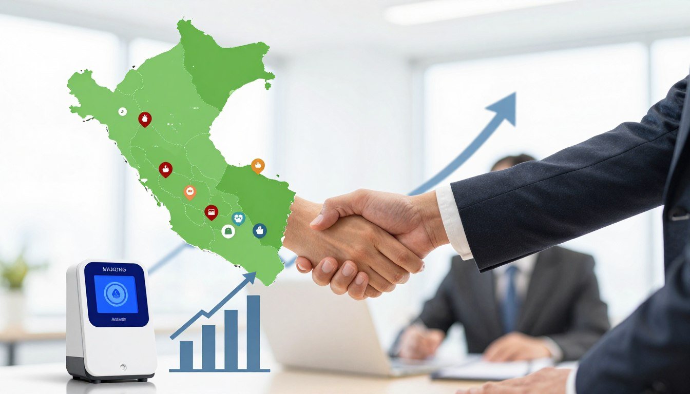 Oportunidad negocios distribuidor MAIKONG analizador cuántico Perú rentabilidad