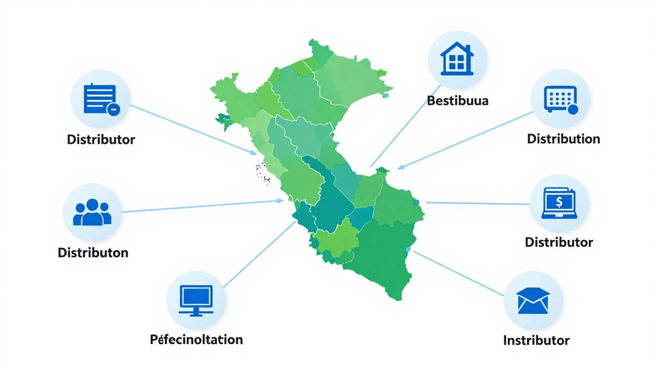 Red de distribuidores MAIKONG en Perú