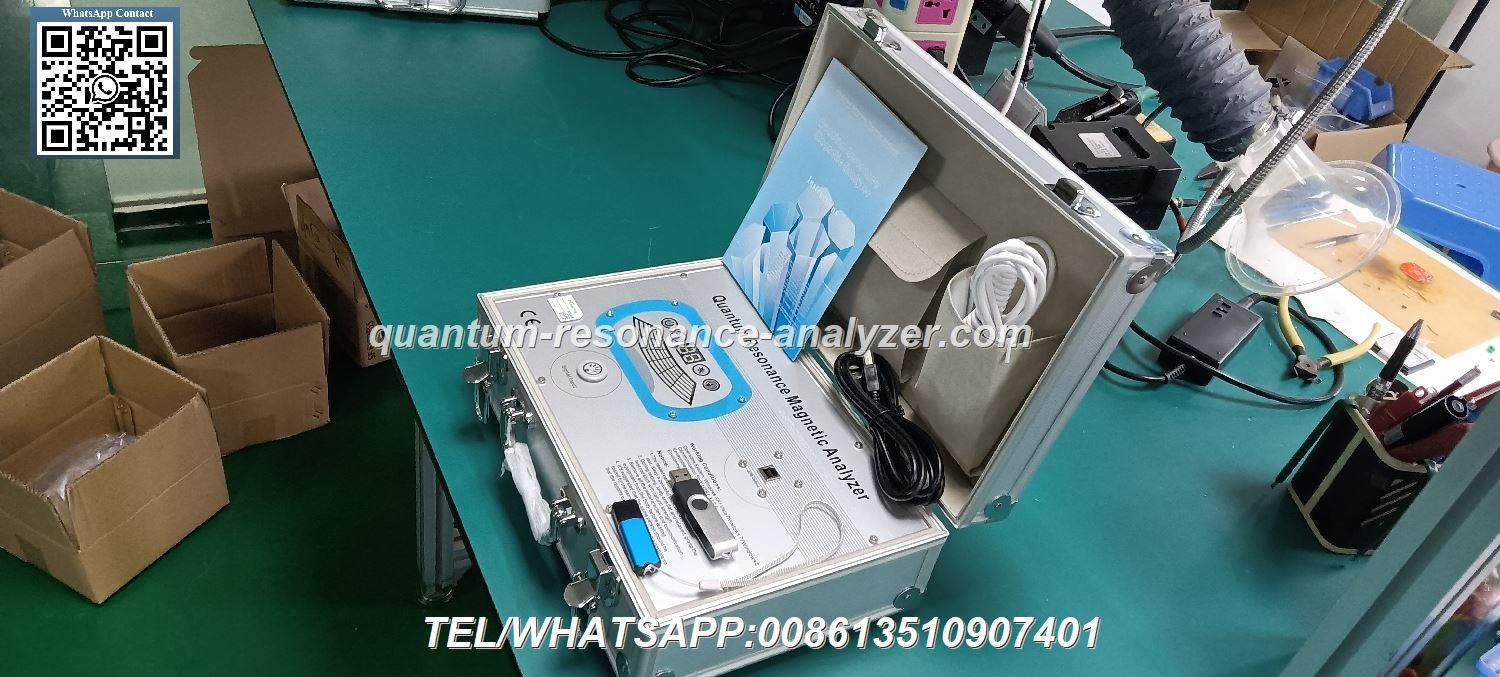 Como instalar el analizador cuantico de resonancia magnetica sensor manual MAIKONG