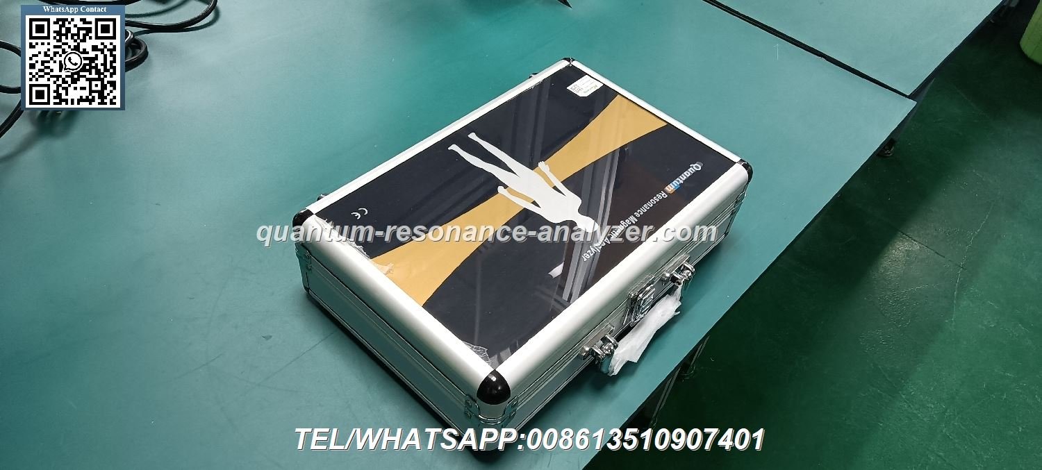 Analizador cuantico de resonancia magnetica MAIKONG modelo MK-004 en uso