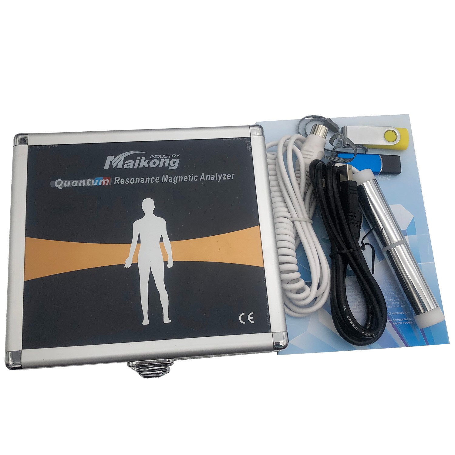 Analizador cuantico de resonancia magnetica MAIKONG en uso en clinica peruana