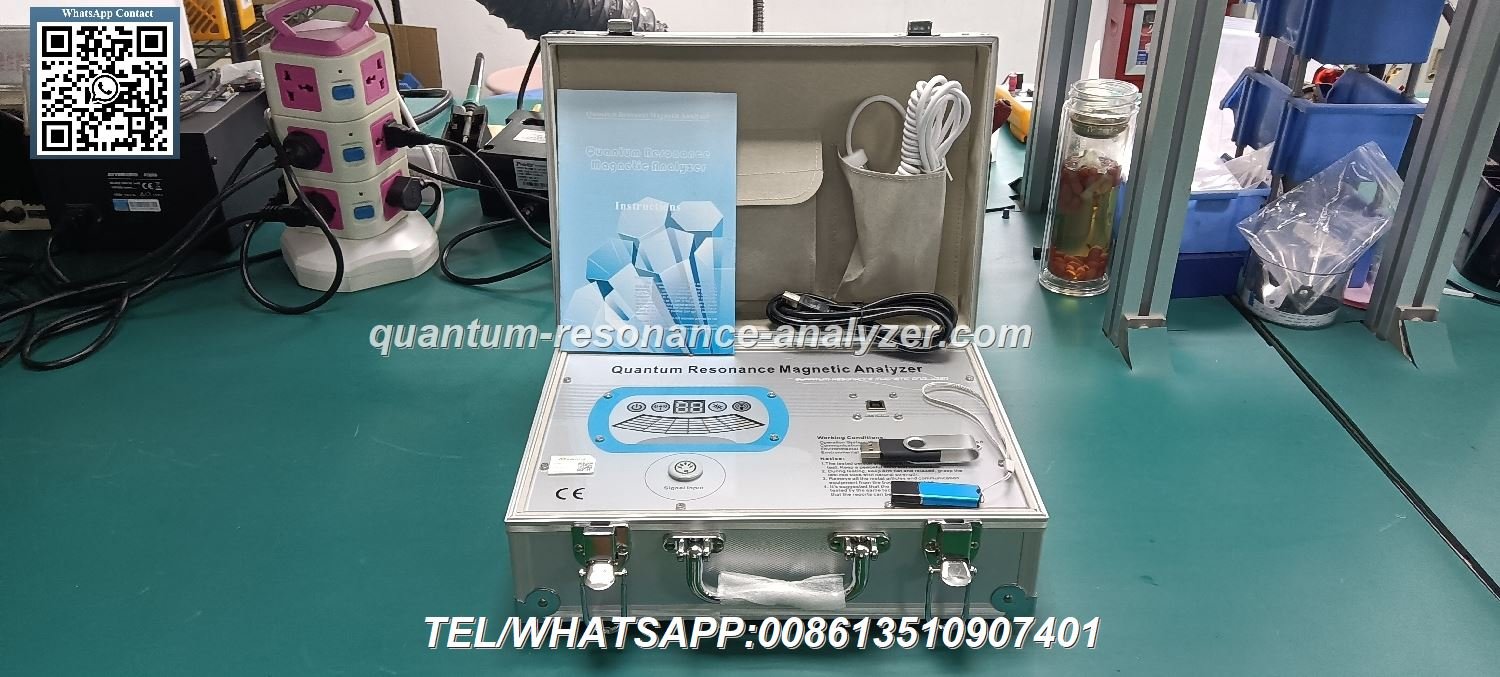 Diagrama explicativo de cómo funciona la tecnología de resonancia cuántica magnética en células humanas