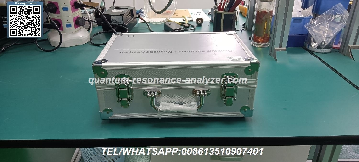 Analizador cuantico de resonancia magnetica MAIKONG en uso en clinica peruana