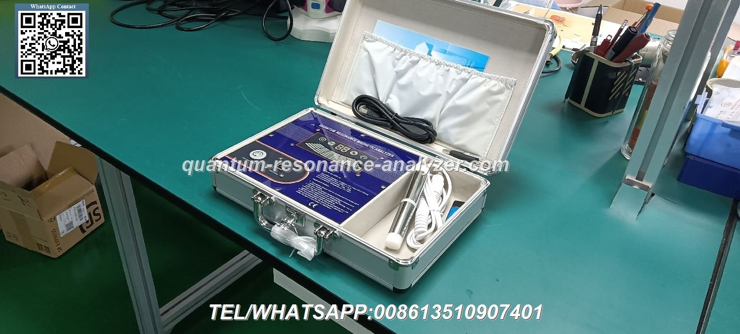 analizador cuantico biomagnetico componentes técnicos profesional
