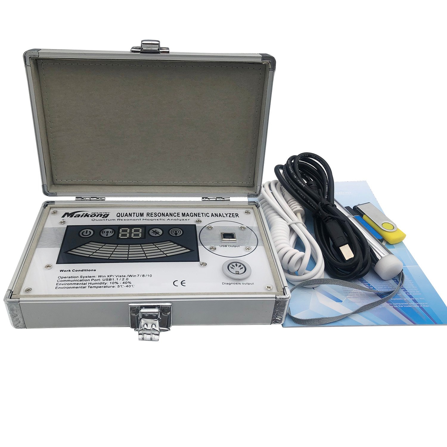 Analizador cuántico de resonancia magnética MAIKONG en uso clínico profesional