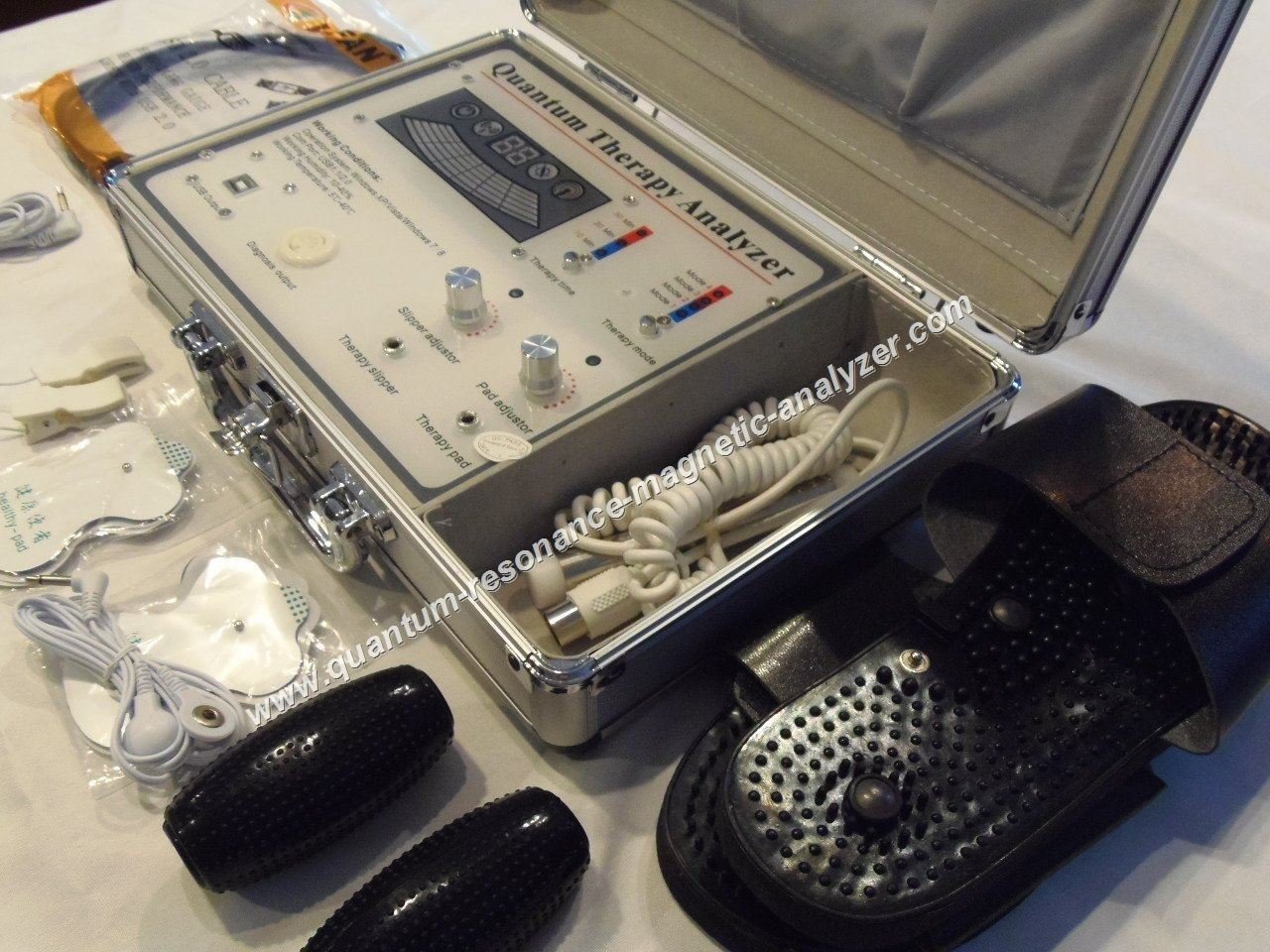 clínica médica profesional usando qrma machine diagnóstico