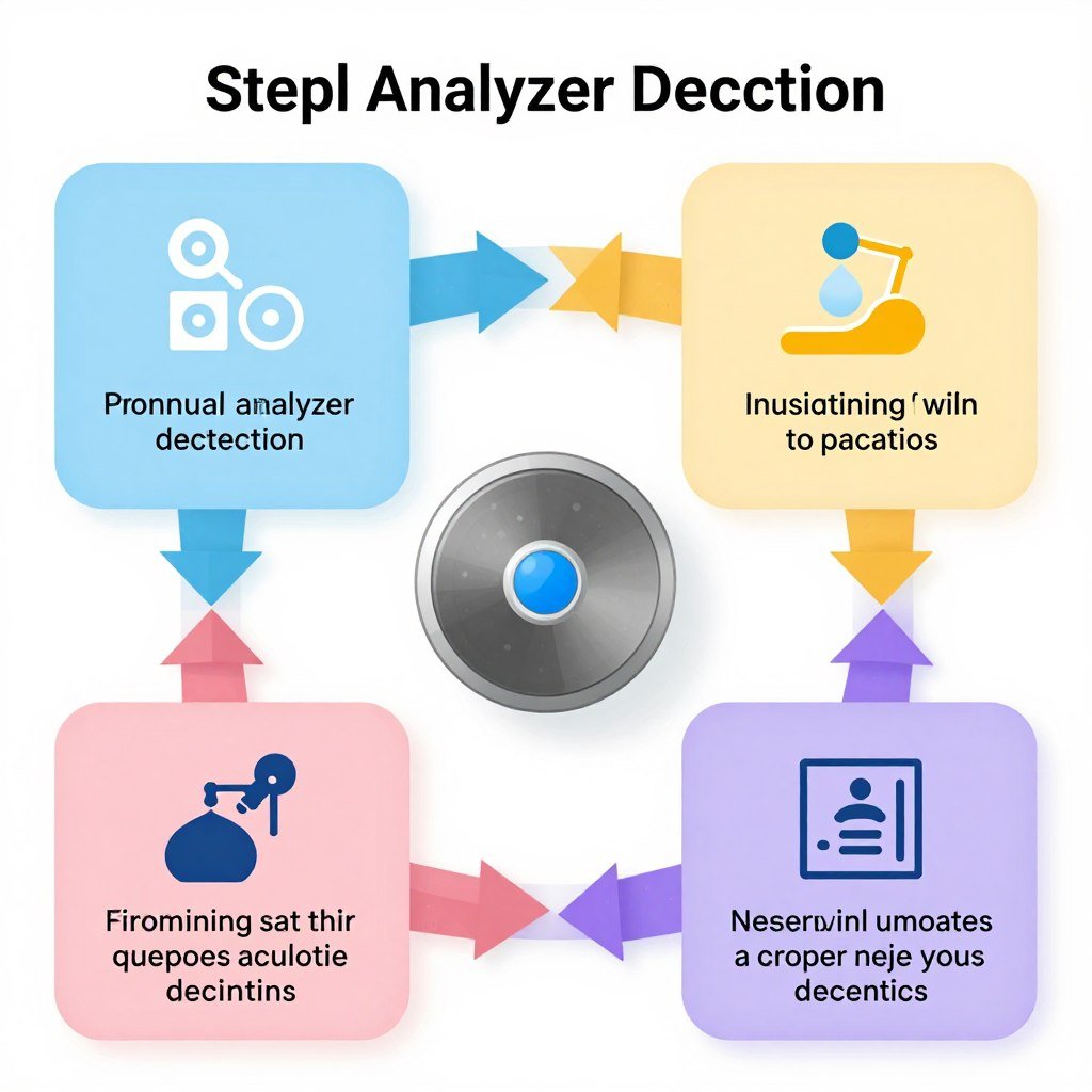 analizador cuantico proceso análisis salud diagrama flujo