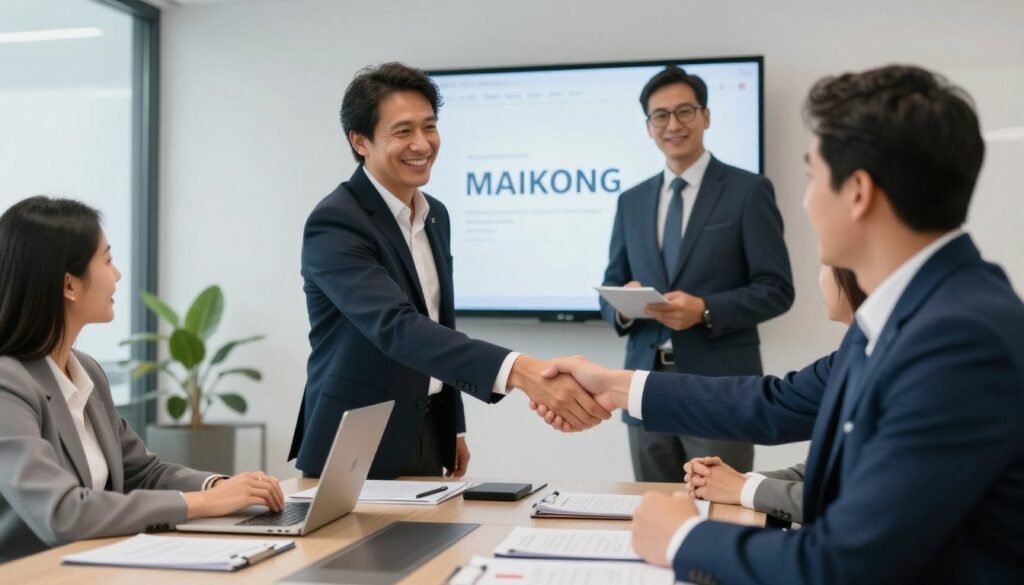 Reunión de negocios para distribuidores MAIKONG en Perú